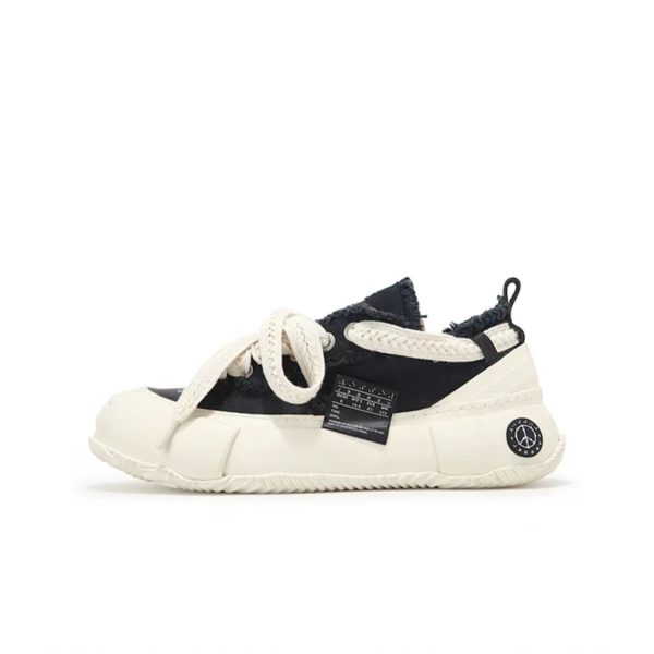 XVESSEL GOP2.0 MARSHMALLOW Lows 耐磨透氣低筒帆布鞋男女同款黑色
