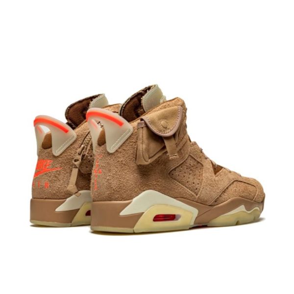 Air Jordan 6 British Khaki Travis Scott聯名/卡其：圖片 4