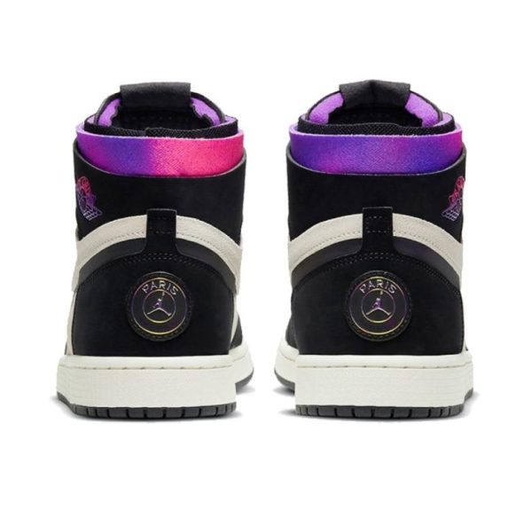 Air Jordan 1 PSG 高筒/白黑紫/大巴黎：圖片 4