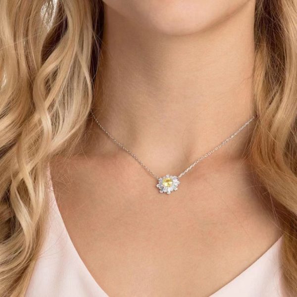 Swarovski/施華洛世奇花朵水晶項鍊5536742：圖片 6
