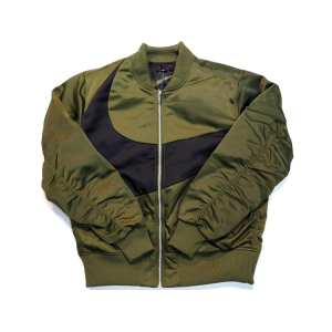 Nike 大鉤子兩面穿休閒外套DD6056 綠