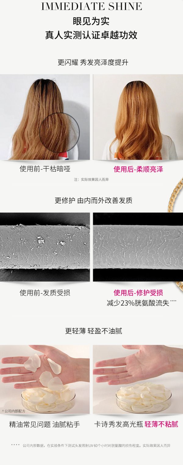 卡詩限定棋盤格護髮精油30ml：圖片 8