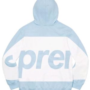 Supreme SS21 Week 2 Big Logo 大標誌連帽衛衣藍色