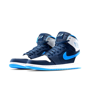 Air Jordan 1 Retro Chris Paul PE 午夜海軍復古高筒籃球鞋藍白