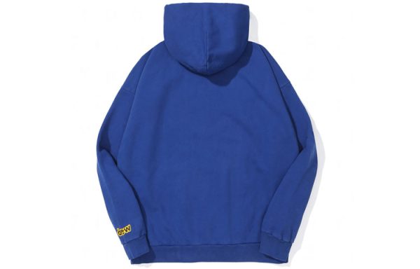 Drew House Mascot Hoodie Ink-blue 笑臉Logo連帽衛衣秋季男女同款墨藍色送禮推薦送男友：圖片 2