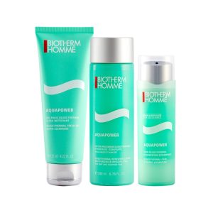 碧歐泉男士水動力保濕護膚套組潔面膏125ml+爽膚水200ml+保濕乳75ml