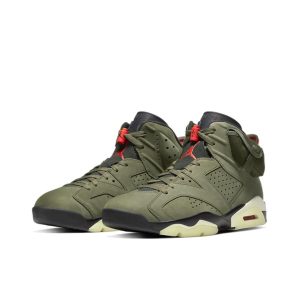 Air Jordan 6 Medium Olive Travis Scott聯名/軍綠