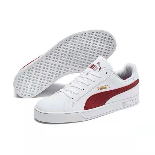 Puma Smash Vulc 磚紅色：圖片 8