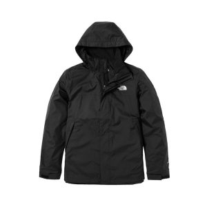 The North Face 2021SS 防風防潑水戶外運動舒適保暖衝鋒衣外套4UAU 黑