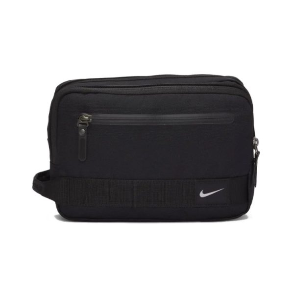 Nike 多隔層手提洗漱包黑色PBZ132-007
