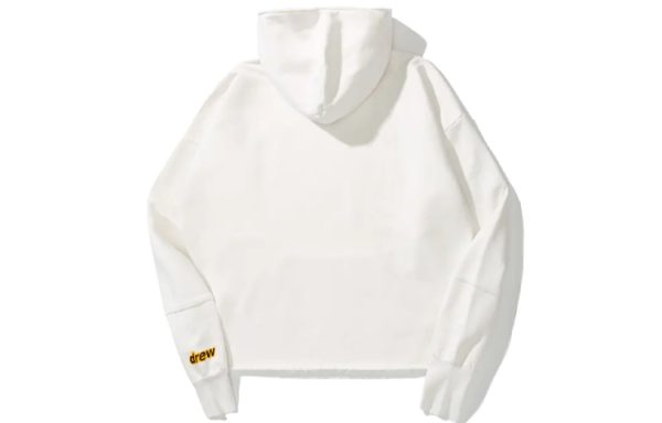 Drew House SS21 Deconstructed Mascot Hoodie - Mascot 笑臉連帽加絨衛衣冬季男女同款白色送禮推薦送男友：圖片 2