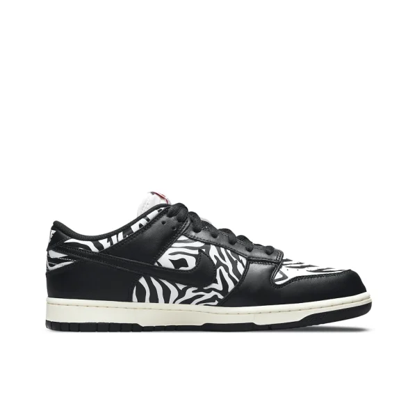 Nike Dunk zebra SB/低筒/quartersnacks聯名/斑馬紋/黑白：圖片 5
