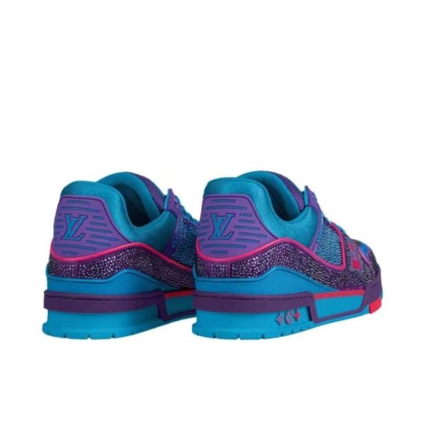 Louis Vuitton Trainer 藍紫色：圖片 3