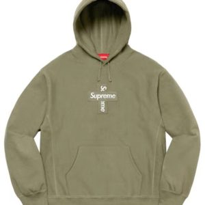 Supreme FW20 Week15 Cross Box 十字架連帽衛衣綠色