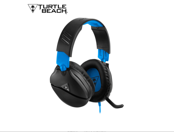 Turtle Beach/乌龟海岸  RECON斥候70P包耳头戴式有线电竞吃鸡游戏耳机耳麦XBOX适配电脑通用  斥候70P-黑蓝 标配