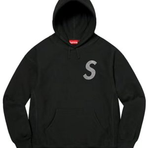 Supreme SS21 Week 6 X Swaroviski 聯名款水晶標誌衛衣黑色