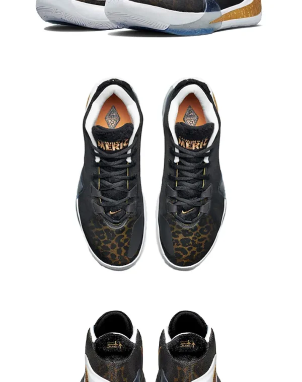 Nike Zoom Freak 1 "Coming to America" 字母哥黑金實戰籃球鞋：圖片 3