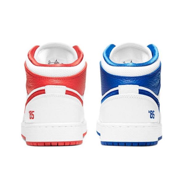 Air Jordan 1 85 中幫/GS/紅藍鴛鴦：圖片 5