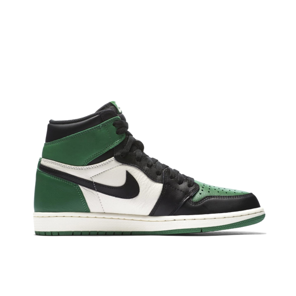 Air Jordan 1 Pine Green 高筒/黑綠腳趾：圖片 5