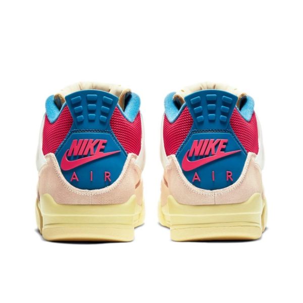 Air Jordan 4 Union聯名/石榴粉/紅色：圖片 3