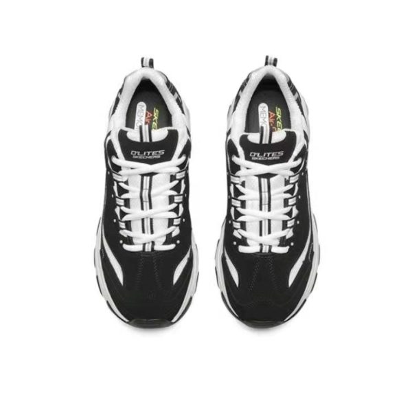 Skechers D'Lites Black/White 黑白銀後跟【宋亞軒同款】：圖片 5