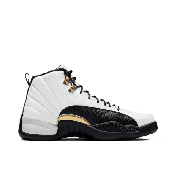 Air Jordan 12 金扣黑色/白色：圖片 5