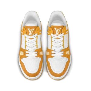 Louis Vuitton Trainer 黃白色