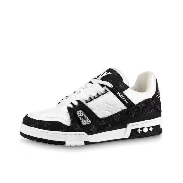 Louis Vuitton Trainer 白/黑/丹寧
