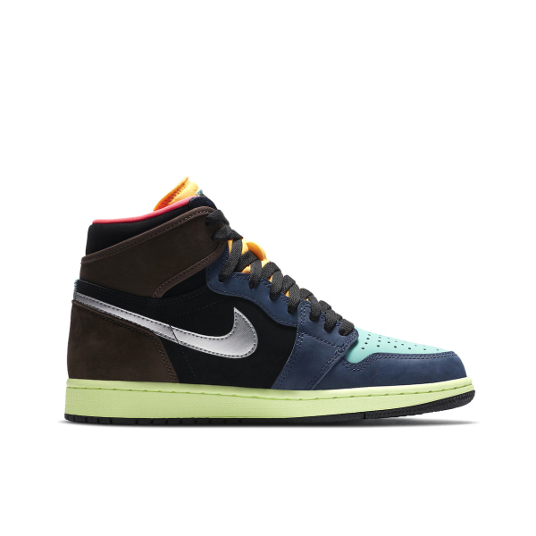 Air Jordan 1 Retro High OG "Bio Hack" (GS) 彩色拼接：圖片 4