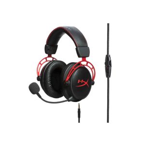 HYPERX/极度未知  Cloud Alpha 阿尔法头戴式有线游戏耳机 黑红
