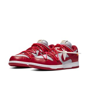 Nike Dunk University Red 低筒/OW聯名/紅灰