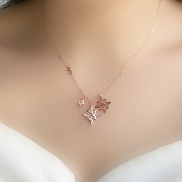 Swarovski/施華洛世奇八芒星星閃耀星星水晶項鍊5494352：圖片 3