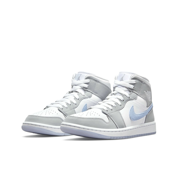 Air Jordan 1 Mid Dior 中幫/煙灰/冰藍/小Dior