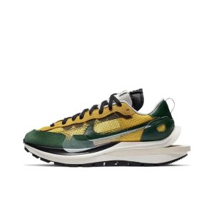 Sacai x Nike VaporWaffle tour yellow 聯名款減震防滑低筒運動休閒鞋男女同款黃綠