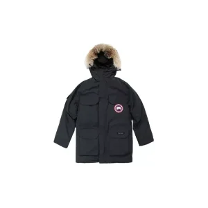 Canada Goose Expedition Parka 遠徵雪山防寒毛領派克大衣羽絨外套歐版冬季男款深藍色