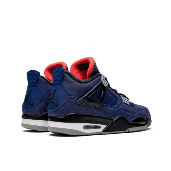Air Jordan 4 WNTR 黑藍毛巾/小阿姆：圖片 4