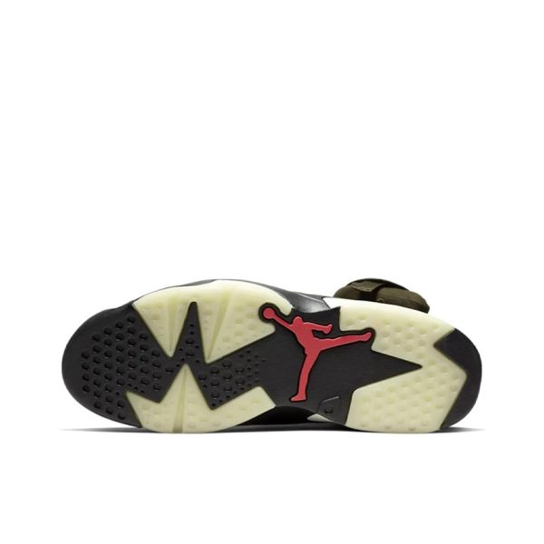 Air Jordan 6 Medium Olive Travis Scott聯名/軍綠：圖片 4