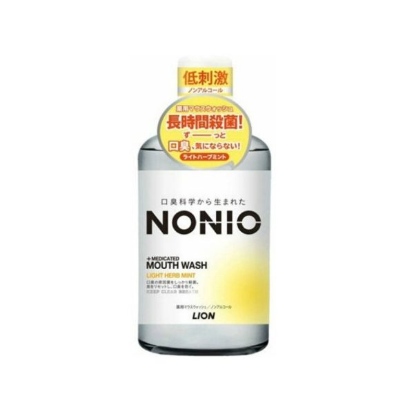 獅王nonio 抑菌漱口水600ml 清涼草本薄荷