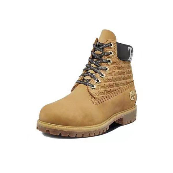 Timberland 6吋經典防水靴字母小麥：圖片 2