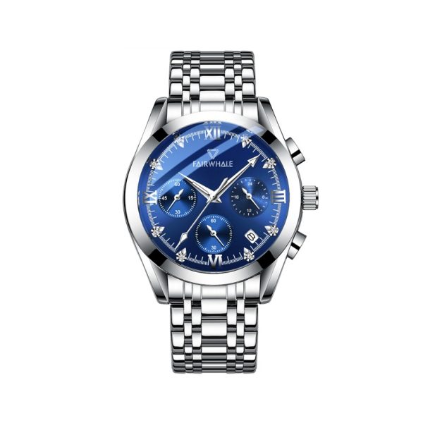 Mark Fairwhale/馬克華菲41mm 夜光霸氣防水石英男士手錶：圖片 2
