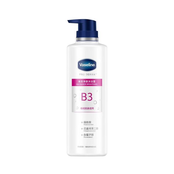 凡士林零皂基柔滑沐浴露500ml