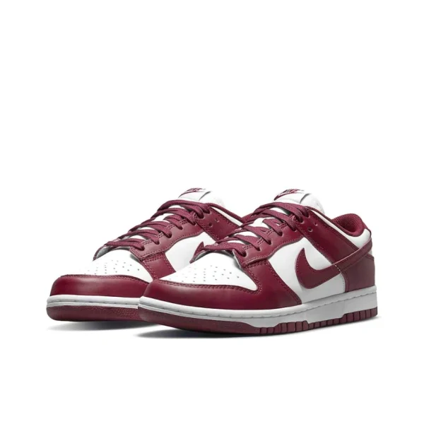 Nike Dunk Bordeaux 低筒/白色/復古紅/酒紅