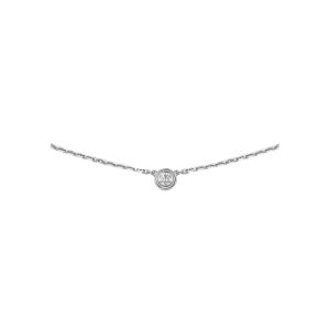 Cartier/卡地亞Diamants Légers系列窄版項鍊B7224516