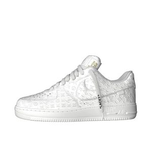 Louis Vuitton x Air Force 1 純白/老花
