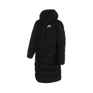 Nike 2020AW中長防風保暖羽絨外套CU0281 黑
