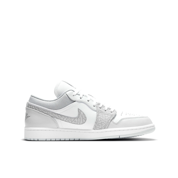 Air Jordan 1 Elephant Print 低筒/白灰/爆裂紋/柏林限定：圖片 2