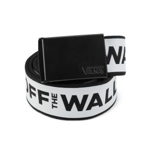 Vans/范斯男子休閒皮帶VN0A3HZWA2T 黑紅色均碼