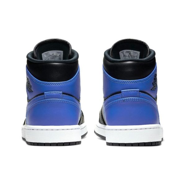 Air Jordan 1 Hyper Royal 中號/黑/皇家藍：圖片 3