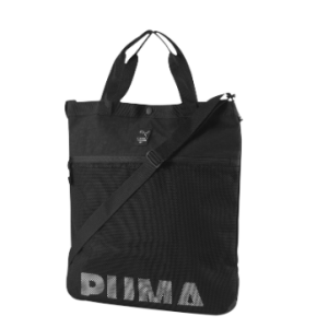 Puma 休閒印花托特包款單肩手提包078055 黑色-01-OSFA
