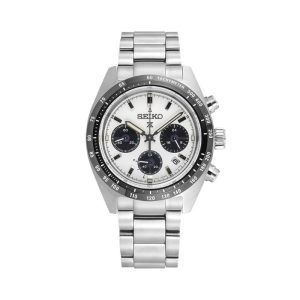 SEIKO/精工時尚三眼熊貓盤計時石英男士手錶SSC813P1